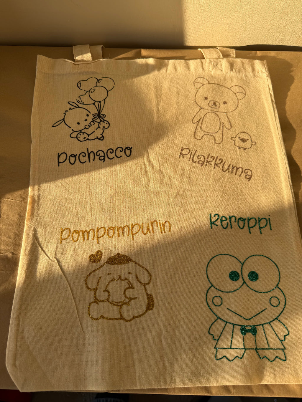 Personalised tote bags