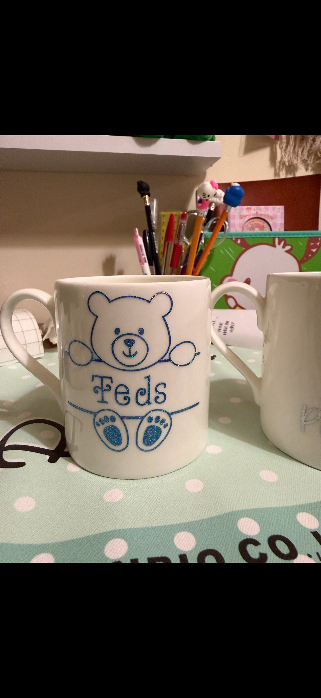 Personalised mugs