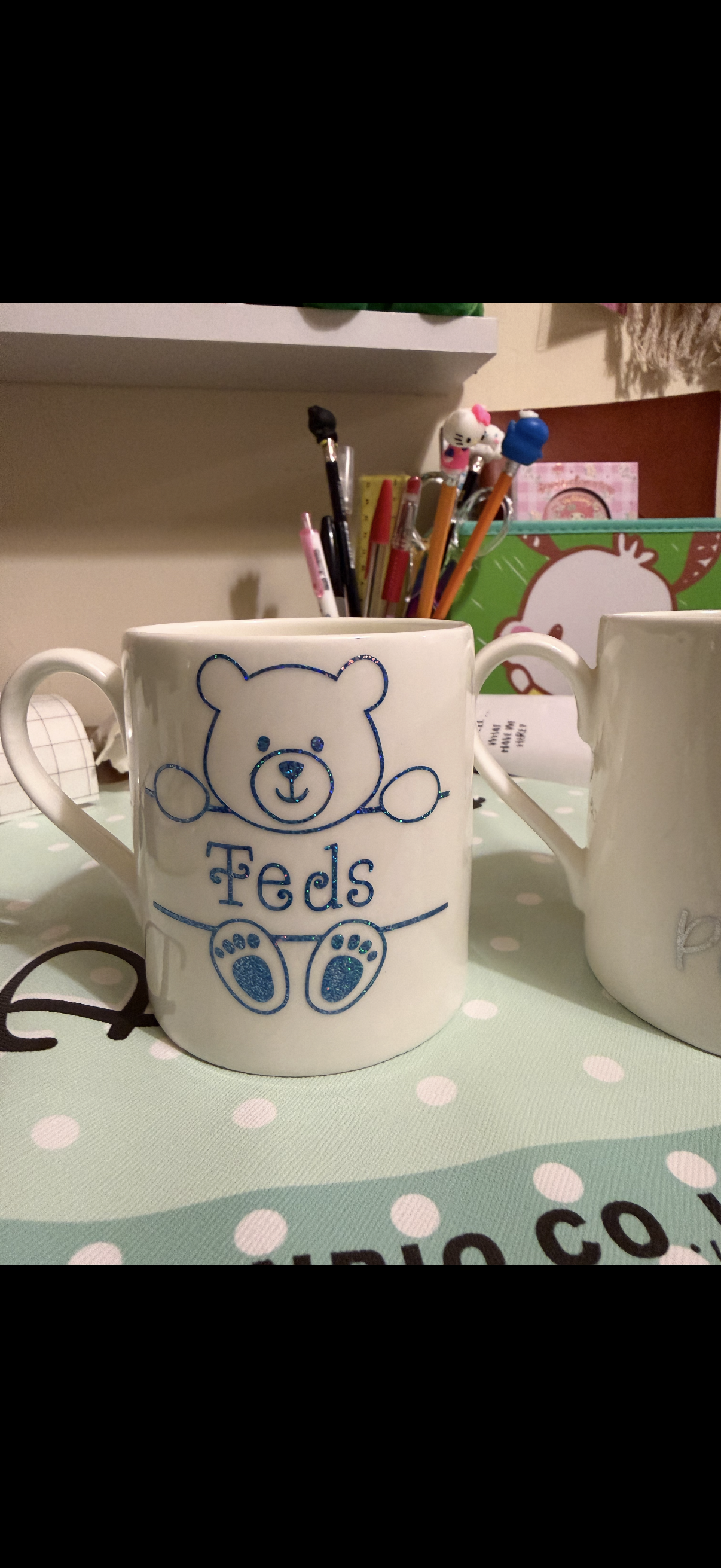 Personalised mugs