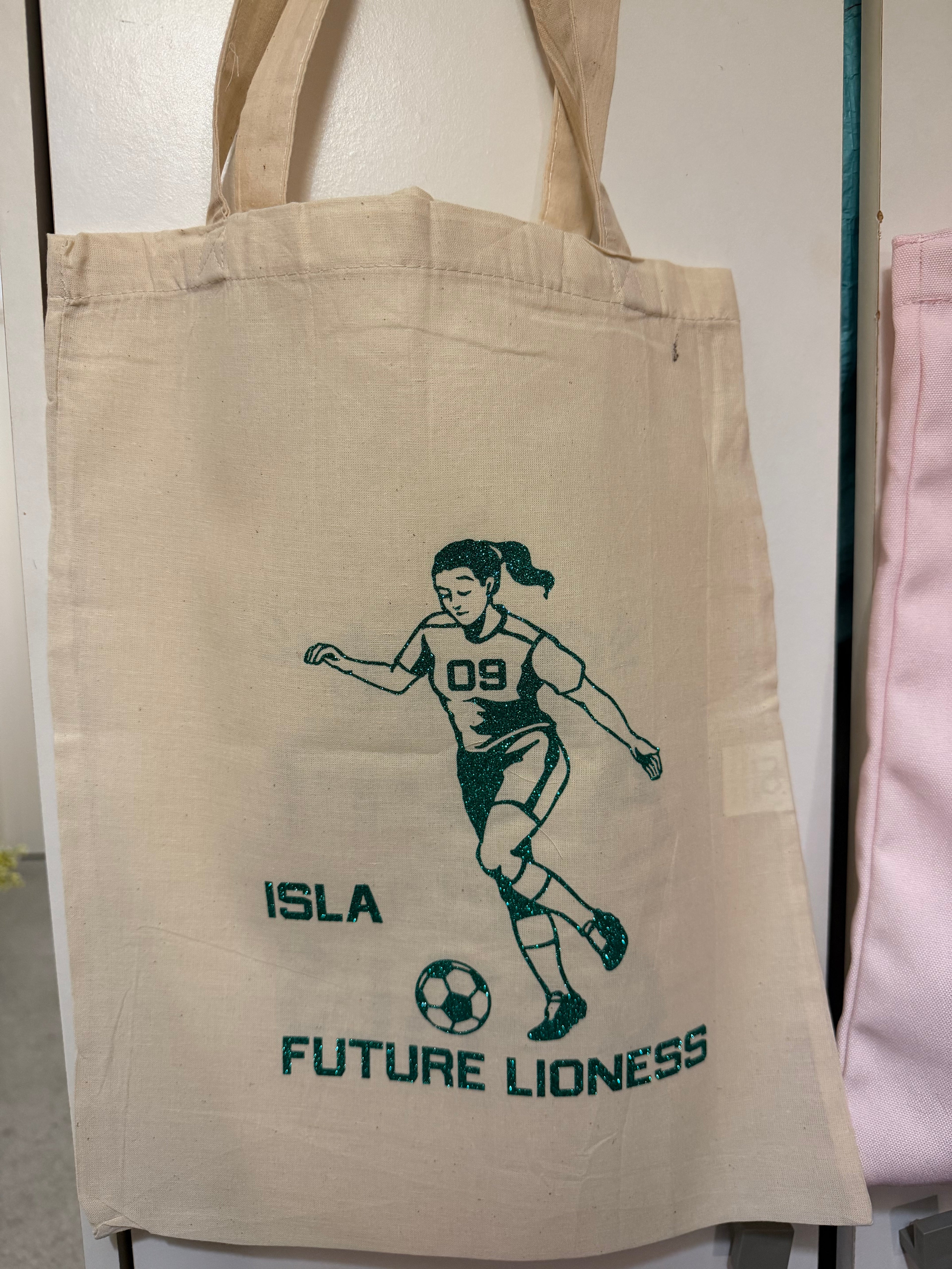 Personalised tote bags
